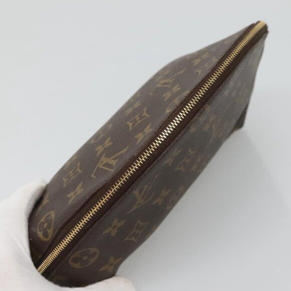 LOUIS VUITTON Monogram Trousse Demi Ronde Cosmetic Pouch - Picture 8 of 15